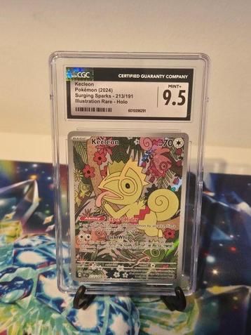 Pokémon - 2 Graded card - Pikachu ex Kecleon Holo, Première