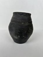 Début du Moyen Âge Argile Vase - 12.5 cm, Antiek en Kunst