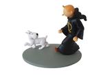 Beeldje - Moulinsart 42290 - Tintin en toge met genummerd