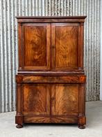 Bureau - Bureau supérieur, meuble écritoire - Acajou, Chêne