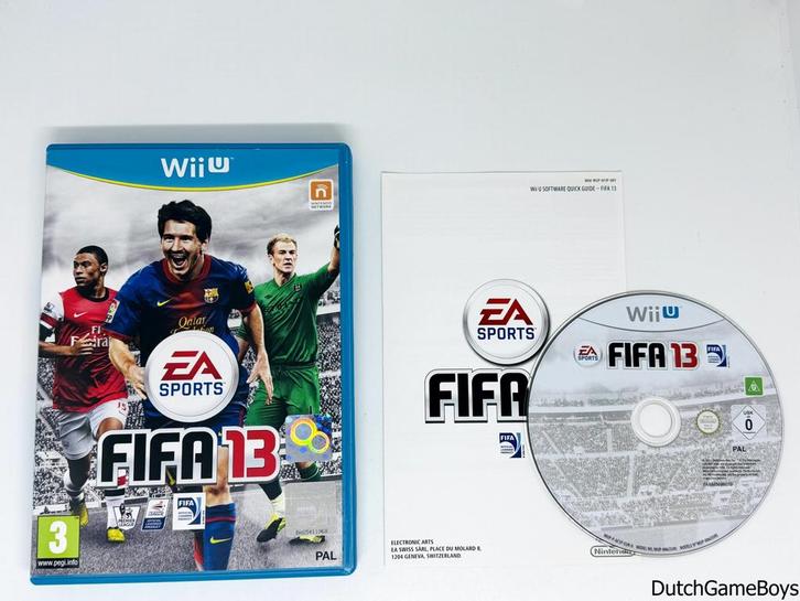 Nintendo Wii U - FIFA 13 - UKV, Games en Spelcomputers, Games | Nintendo Wii U, Gebruikt, Verzenden