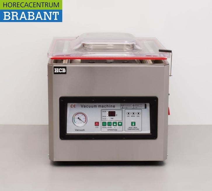 HCB stainless steel Vacuum machine Vacumiser Double seal 400, Zakelijke goederen, Horeca | Keukenapparatuur, Verzenden