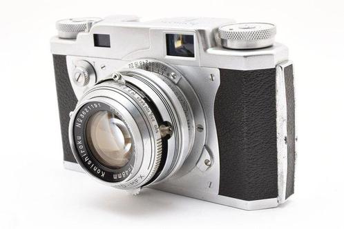 Konica IIA with Hexanon 2/48mm Meetzoeker camera, Audio, Tv en Foto, Fotocamera's Analoog