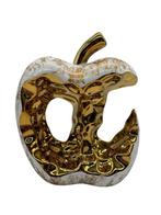 Orima Pop Art - BITTEN APPLE white/gold marble, Antiek en Kunst