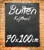 Krijtbord Buiten 70x100 cm Horizontaal, Verzenden, Nieuw
