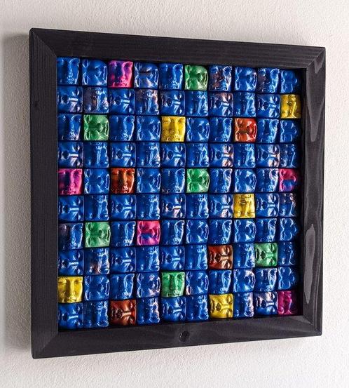 Salvatore Alibrio - Human Cloth, Antiek en Kunst, Kunst | Schilderijen | Modern