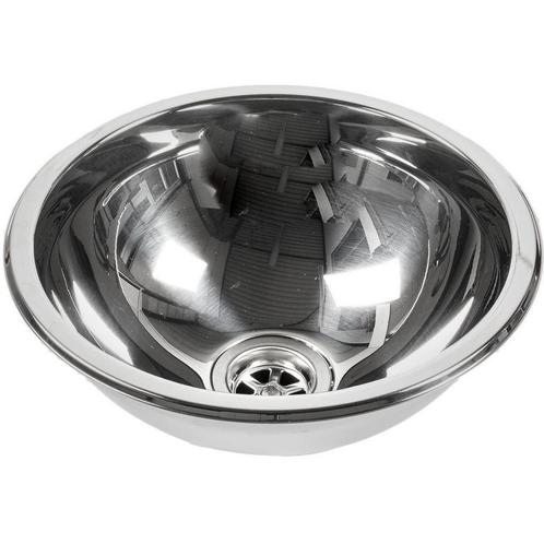 Inbouw Wasbak Rond 295x120mm Rvs, Watersport en Boten, Accessoires en Onderhoud, Nieuw, Ophalen of Verzenden