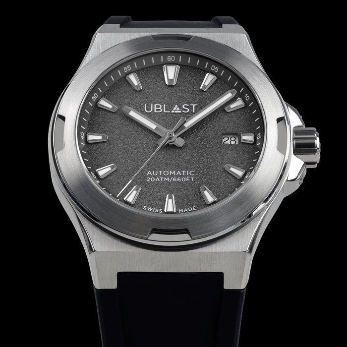 Ublast - Beyond - Automatic Swiss Made - REF.UBBEYS42GR -, Handtassen en Accessoires, Horloges | Heren