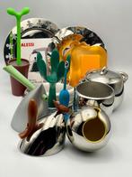Alessi - Miniatuur figuur (11) - Chroom, Hars, Plastic,, Antiek en Kunst