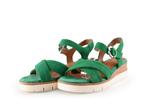 Tamaris Sandalen in maat 36 Groen | 5% extra korting, Tamaris, Verzenden, Sandalen of Muiltjes, Zo goed als nieuw