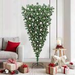 vidaXL Ondersteboven Kunst Kerstboom met Ballenset Groen 180, Diversen, Kerst, Verzenden, Nieuw
