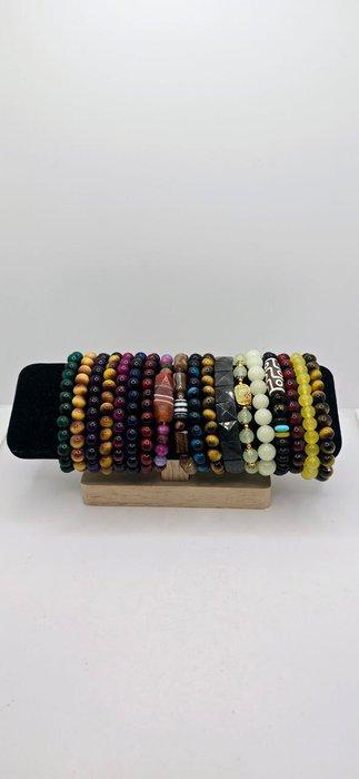 Natuurlijke mineralen: nefriet - jadeïet - aquamarijn -, Collections, Minéraux & Fossiles