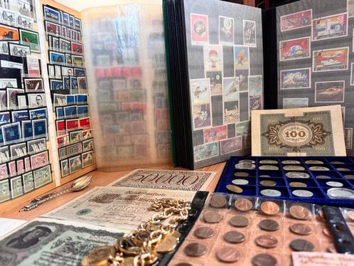 Wereld. Collection of coins, banknotes, medals incl. silver, Postzegels en Munten, Munten | Europa | Niet-Euromunten