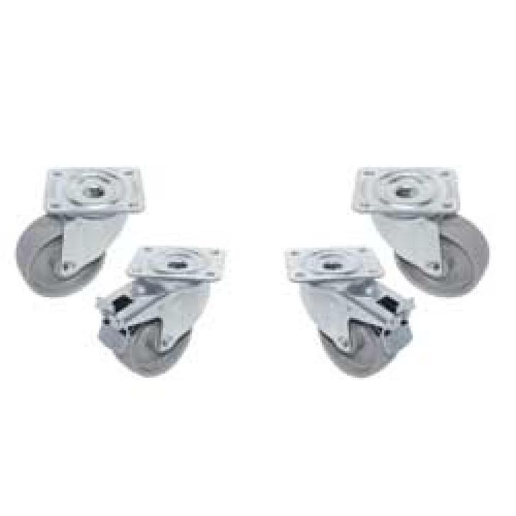 Wielenset | Diamond Koelwerkbanken | 4 Wielen (2 Geremd) |, Zakelijke goederen, Horeca | Keukenapparatuur, Nieuw in verpakking