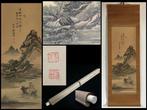 Landscape / Japanese Vintage Hanging Scroll KAKEJIKU / Silk