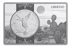 Silver - Bar - .999 zilver - 2024 1 oz Mexico Libertad, Postzegels en Munten