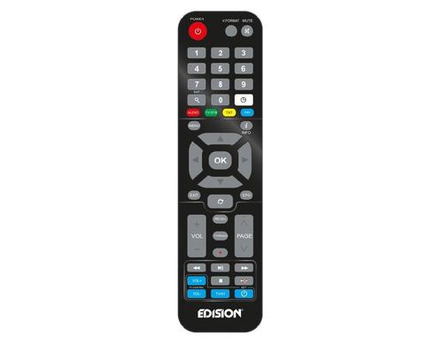 Edision extra afstandsbediening EDI-RCU 4 Learn, Audio, Tv en Foto, Afstandsbedieningen, Nieuw, Ophalen of Verzenden