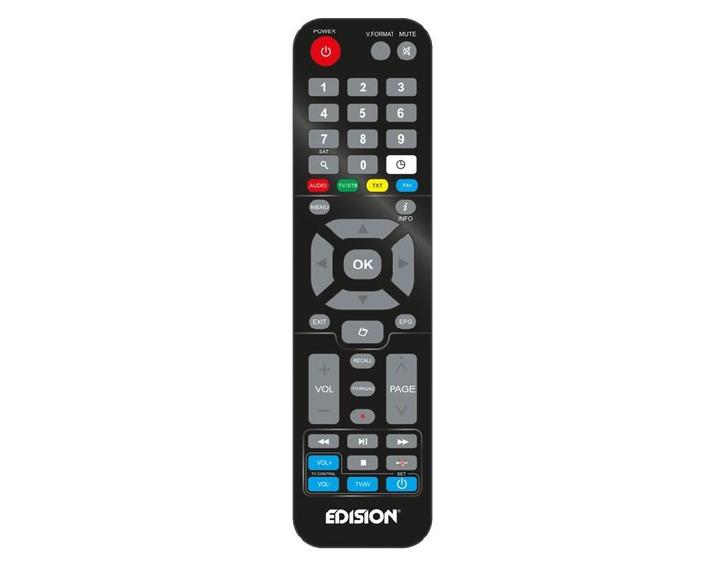 Edision extra afstandsbediening EDI-RCU 4 Learn, TV, Hi-fi & Vidéo, Télécommandes, Enlèvement ou Envoi