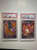 Pokémon - 2 Graded card - Charizard - PSA 9, Hobby en Vrije tijd, Verzamelkaartspellen | Pokémon, Nieuw