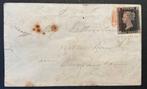Groot-Brittannië 1840/1841 - One Penny Black Plate 9, Postzegels en Munten, Gestempeld