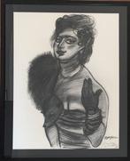 Corneille (1922-2010) - La Dame à lhermine (Margherita)