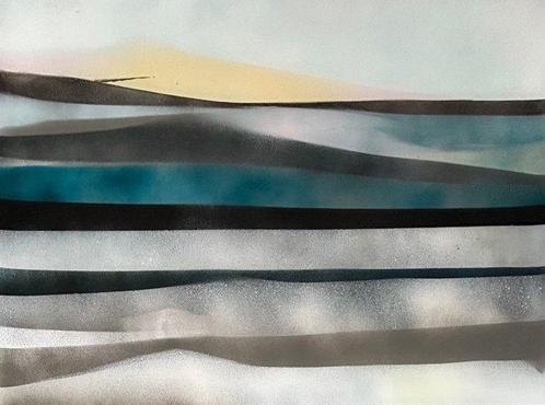 Anton Kaestner - #150 - L -  Dunes ., Antiek en Kunst, Kunst | Schilderijen | Modern