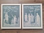 Villeroy & Boch, Mettlach - Johann Baptist Stahl - Plaque, Antiek en Kunst