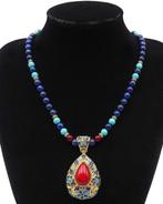 Lapis lazuli - Howlite turquoise - Boeddhistische