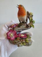 Franklin Porcelain - sculptuur, Le Rouge-Gorge Européen en, Antiek en Kunst