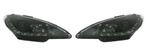 Koplampen LED DRL | Peugeot 206 | zwart, Verzenden, Nieuw, Peugeot