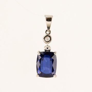 2-delige sieradenset - 18 karaat Witgoud - 9.09ct. tw.