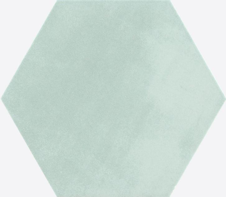 19,8X22,8 HEX AGATHA CIRCUS 21 AQUA Glans, Doe-het-zelf en Bouw, Tegels, Ophalen of Verzenden