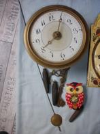 3 Zwarte woud klokken voor restauratie (3) - Hout Messing, Antiek en Kunst