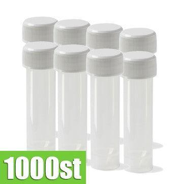 Lege buisjes met schroefdop 5 ml - 1000st
