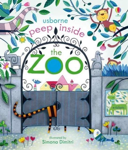 Peep Inside The Zoo 9781409549925 Anna Milbourne, Boeken, Overige Boeken, Zo goed als nieuw, Verzenden