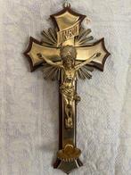 Crucifix - Hout, Brons - 1850-1900 - Kruisbeeld met