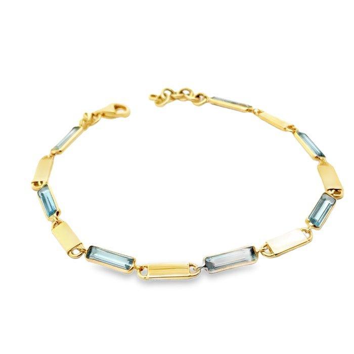 Zonder Minimumprijs - Armband - 14 karaat Geel goud -, Handtassen en Accessoires, Armbanden