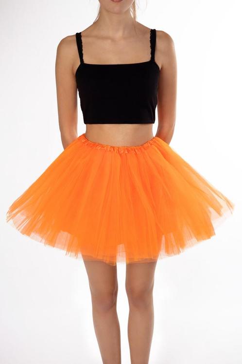 KIMU® Tutu Oranje Tule Rokje XL XXL 3XL Blacklight Petticoat, Vêtements | Femmes, Costumes de carnaval & Vêtements de fête, Enlèvement ou Envoi