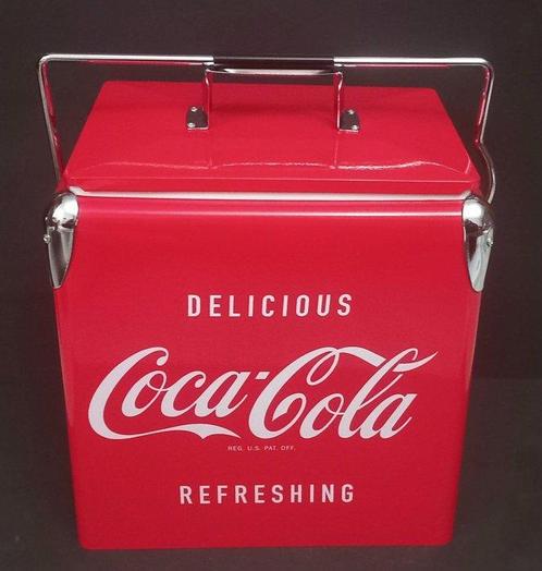 Coca Cola - Ijsemmer -  Exclusieve koelkast in beperkte, Antiquités & Art, Antiquités | Jouets