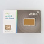 2,5 gram - Goud .999 - Umicore, Belgium - Verzegeld en met, Postzegels en Munten, Edelmetalen en Baren