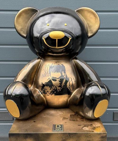 Daluxe Art - 1999 • Golden Vision Bear Display • XXL (110cm), Antiek en Kunst, Kunst | Schilderijen | Modern