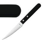 Steakmessen | RVS/Kunststof | 12 Stuks | Lengte 210mm Amefa, Verzenden, Nieuw in verpakking