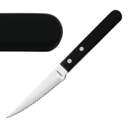 Steakmessen | RVS/Kunststof | 12 Stuks | Lengte 210mm Amefa, Zakelijke goederen, Horeca | Keukenapparatuur, Nieuw in verpakking
