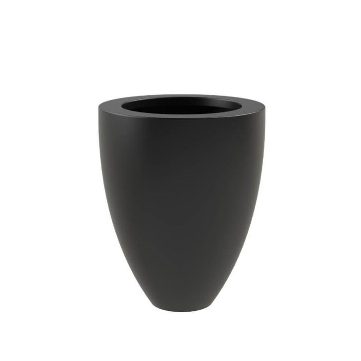 Polyester plantenbak Ø80x100cm - Met bodem, Tuin en Terras, Bloembakken en Plantenbakken, 60 cm of meer, 60 tot 100 cm, Tuin, Rond