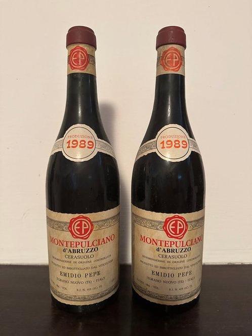 1989 Emidio Pepe, Montepulciano dAbruzzo - Abruzzes DOC - 2, Verzamelen, Wijnen
