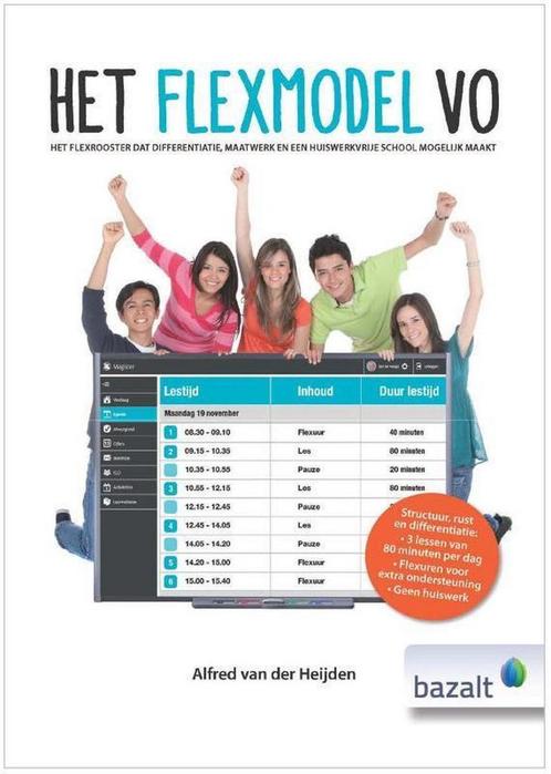 Het Flexmodel VO 9789461182623 Alfred van der Heijden, Livres, Livres scolaires, Envoi