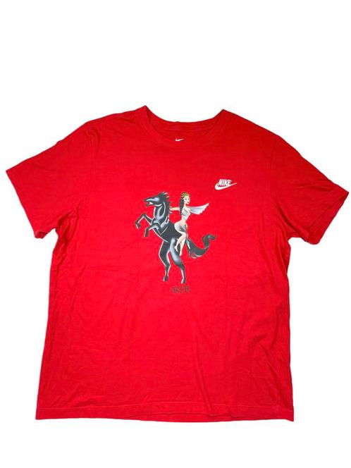 Nike T-Shirt (Horse design, reworked) Maat XL, Handtassen en Accessoires, Overige Accessoires, Ophalen of Verzenden