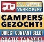 dringend  campers te koop gevraagd alle merken cash geld!, Caravans en Kamperen, Mobilhomes, Fiat