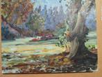Jean Quéméré (1942) - Parc à Vraiville en Normandie, Antiek en Kunst