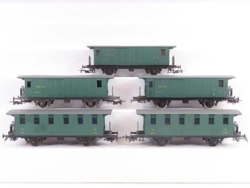 Rivarossi H0 - o.a. 2503 - Transport de passagers - 5x, Hobby & Loisirs créatifs, Trains miniatures | HO